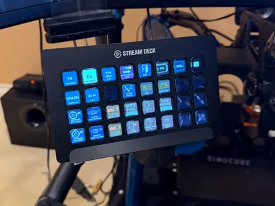 Stream Deck XL Mount Trak Racer TRX and TR8 PRO 