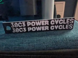 39C3 Keyring Tag