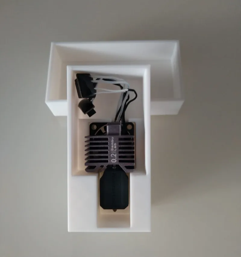 Storage box for complete hotend