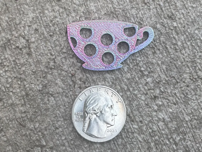 Alice in Wonderland Mad Hatter Polka Dot Teacup