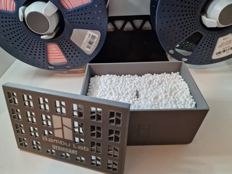 desiccant box (for silica gel or other)
