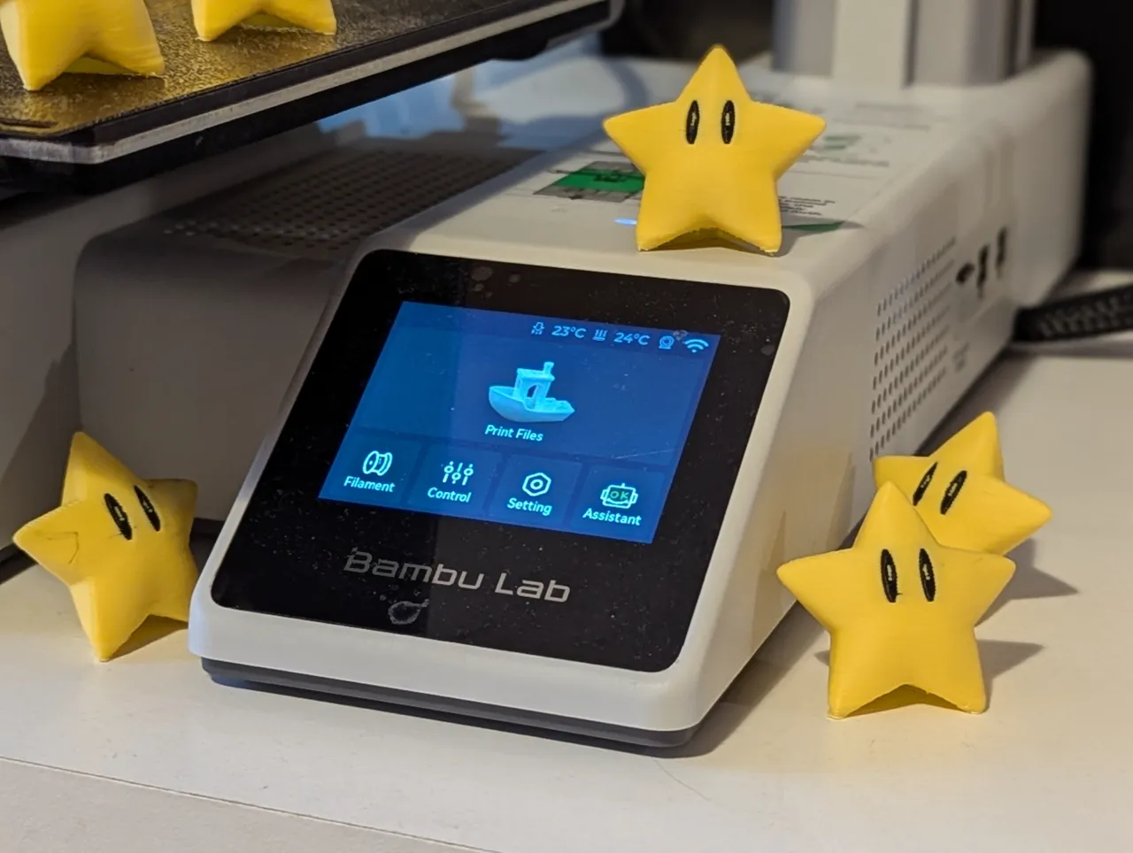 Mario Super Star minis view 2
