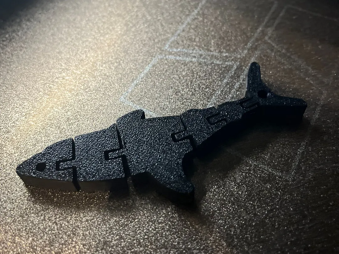 Requin articulé flexible