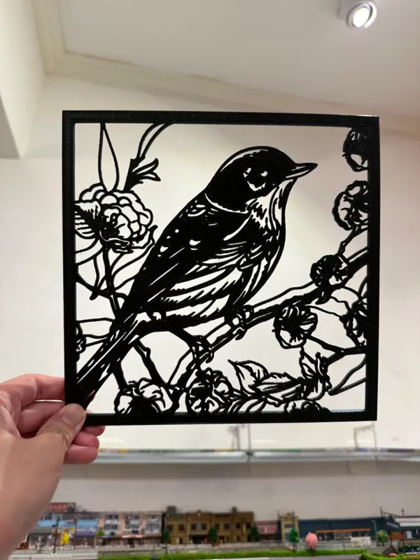 Tableau mural "Vivement le printemps"