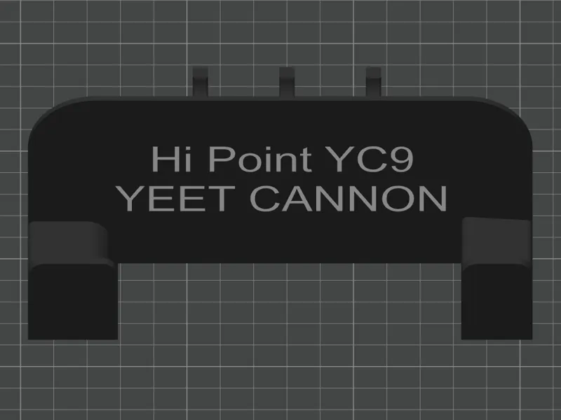 Hi Point Yeet Cannon / YC9 Pegboard Mount