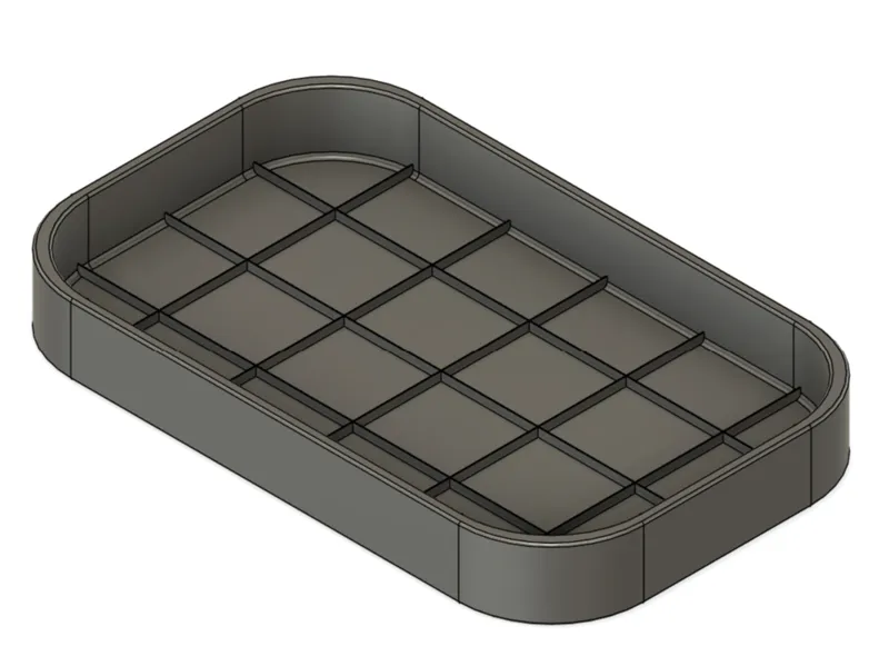 Screw Tray (Enlarged Devider holes)