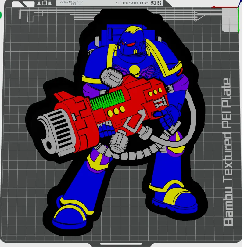 Space marine Lightbox