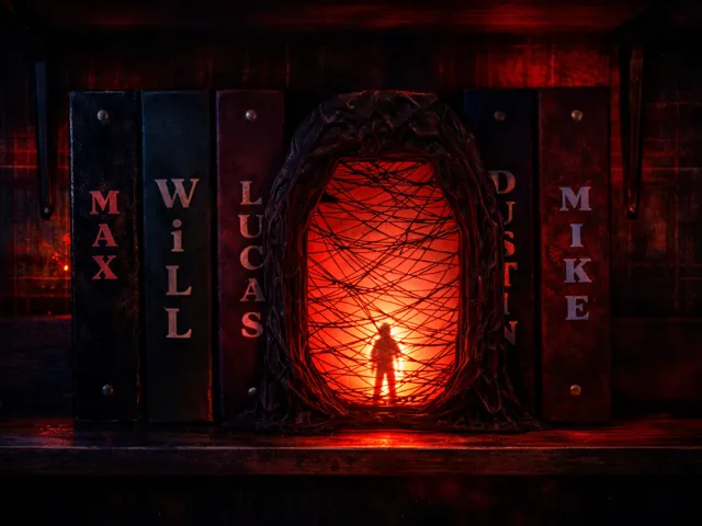 Stranger Things Vecna in mothergate - Book Nook