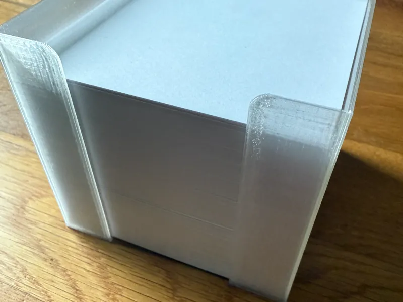 Halter für Herlitz 9x9 Notizzettel Nachfüllpack