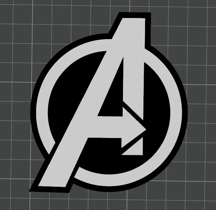 Avengers Logo fridge magnet