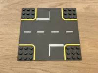 Crossroad Road Tile