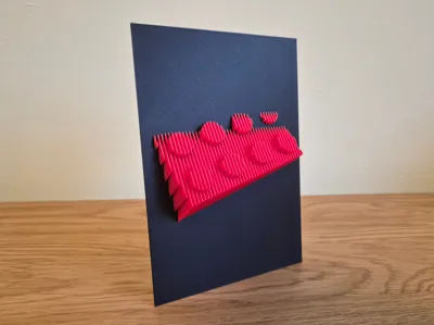 Legos inspired Brick sculpture artwork