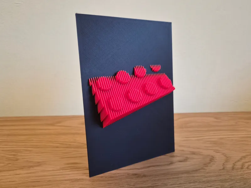 Legos inspired Brick sculpture artwork