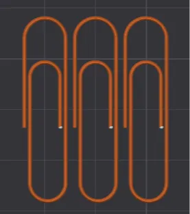 Pack of 3 Paperclips