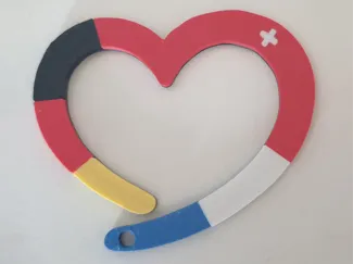 SBB Herz Schlüsselanhänger