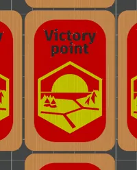 Victory point; 5 Pcs
