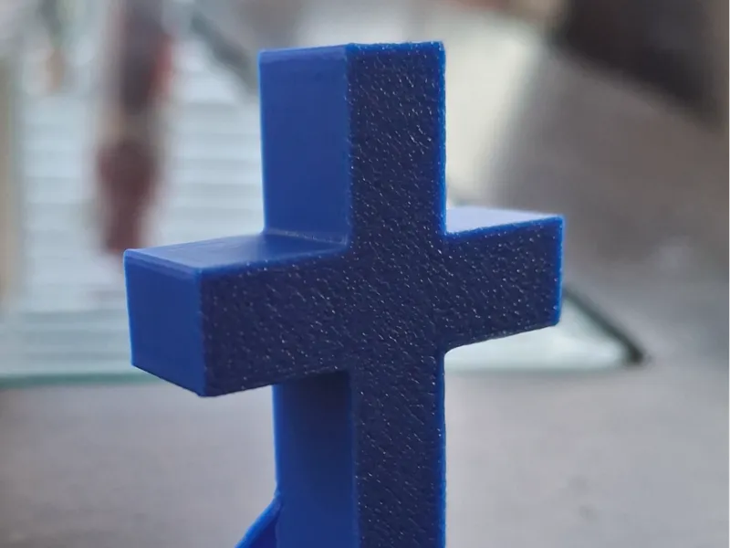 Cross with stand