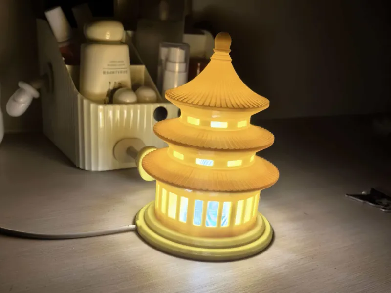 祈年殿小夜灯