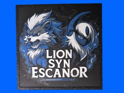 Lion Syn Escanor - HueForge