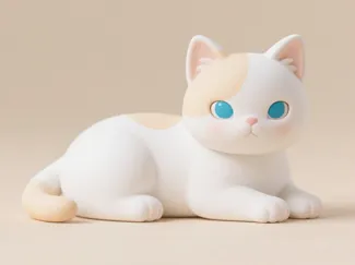 优雅的小猫（无需撑打印）