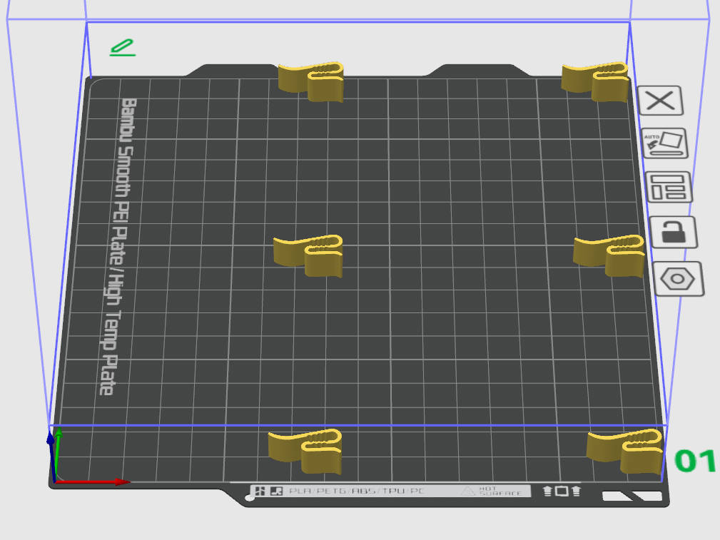 Miniatura 3 do modelo 3D 通用耗材夹子，仅0.73g（余料终结者）