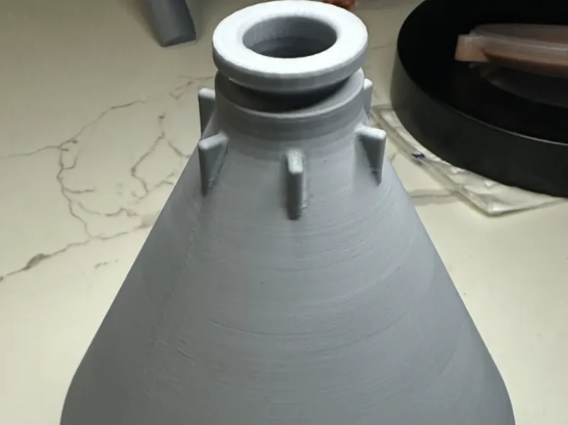 Nissan radiator coolant funnel