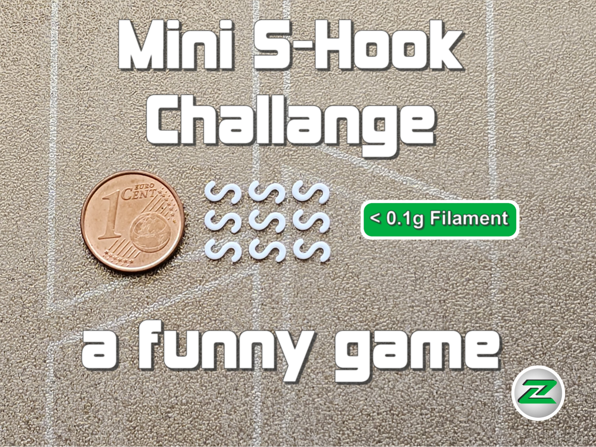 Mini S-Haken Herausforderung - ein lustiges Spiel
