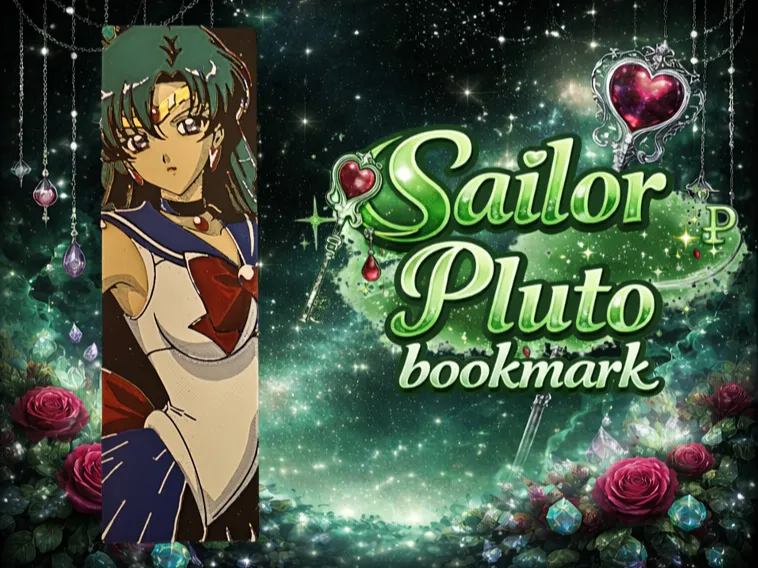 Sailor Pluto Bookmark