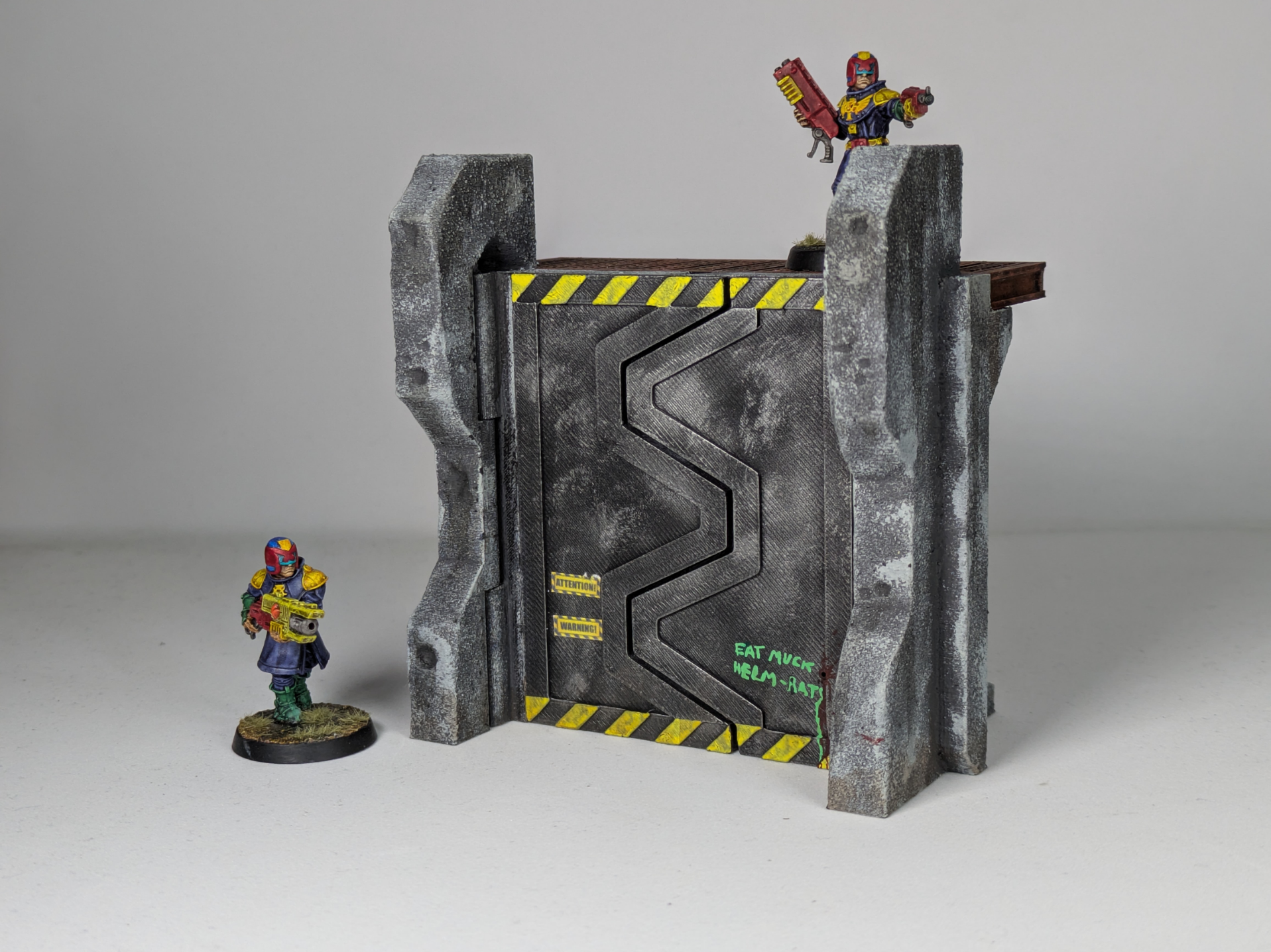 Brutalist Mini Terrain - Precinct Gate