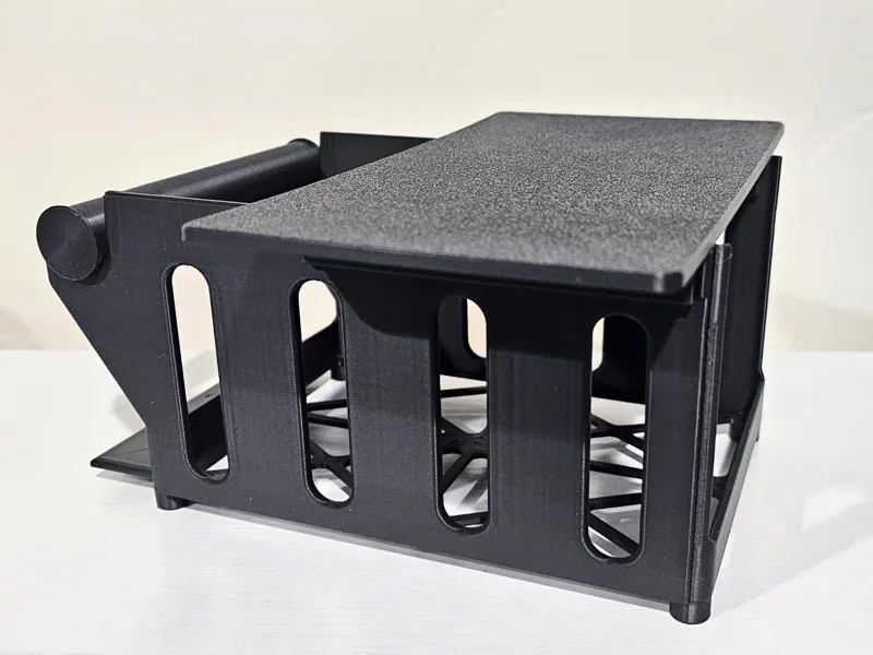 Label Printer Stand for Rolls and Bifold Labels