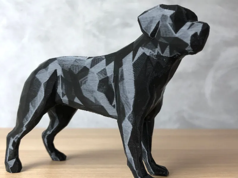 Rottweiler Low Poly