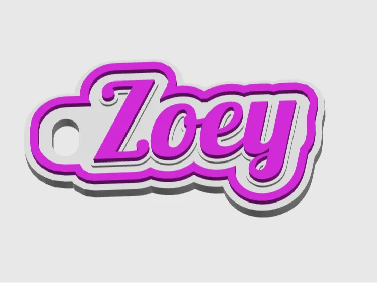 Portachiavi Zoey 2 colori AMS