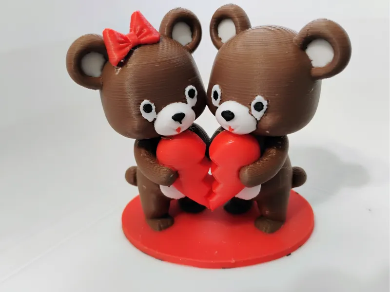 Teddy bear heart mend Valentine