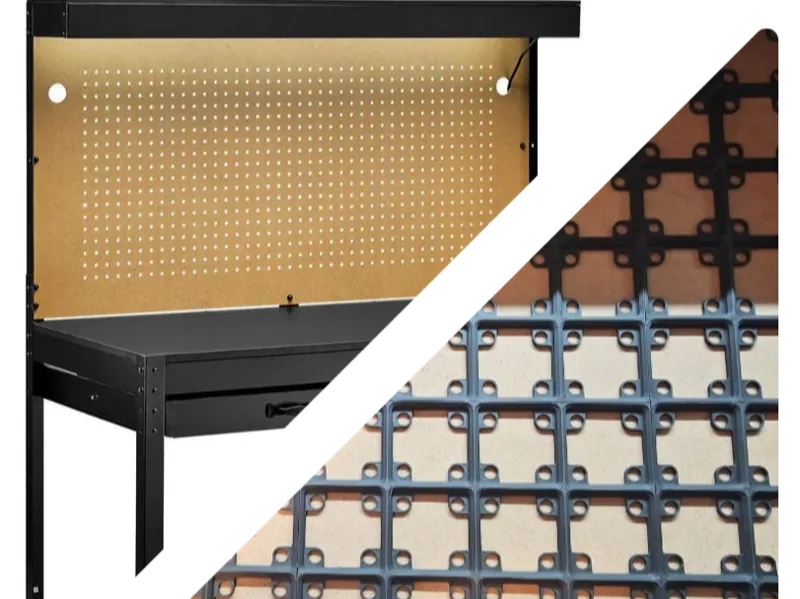 Yukon 48" Metal Workbench - Gridfinity Baseplate