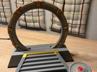 Stargate " STARGATE"  SG1 Grau/ Gold AMS 