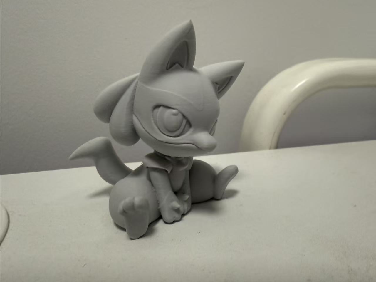 Miniatura 1 do modelo 3D 路卡利欧（ルカリオ/Lucario）