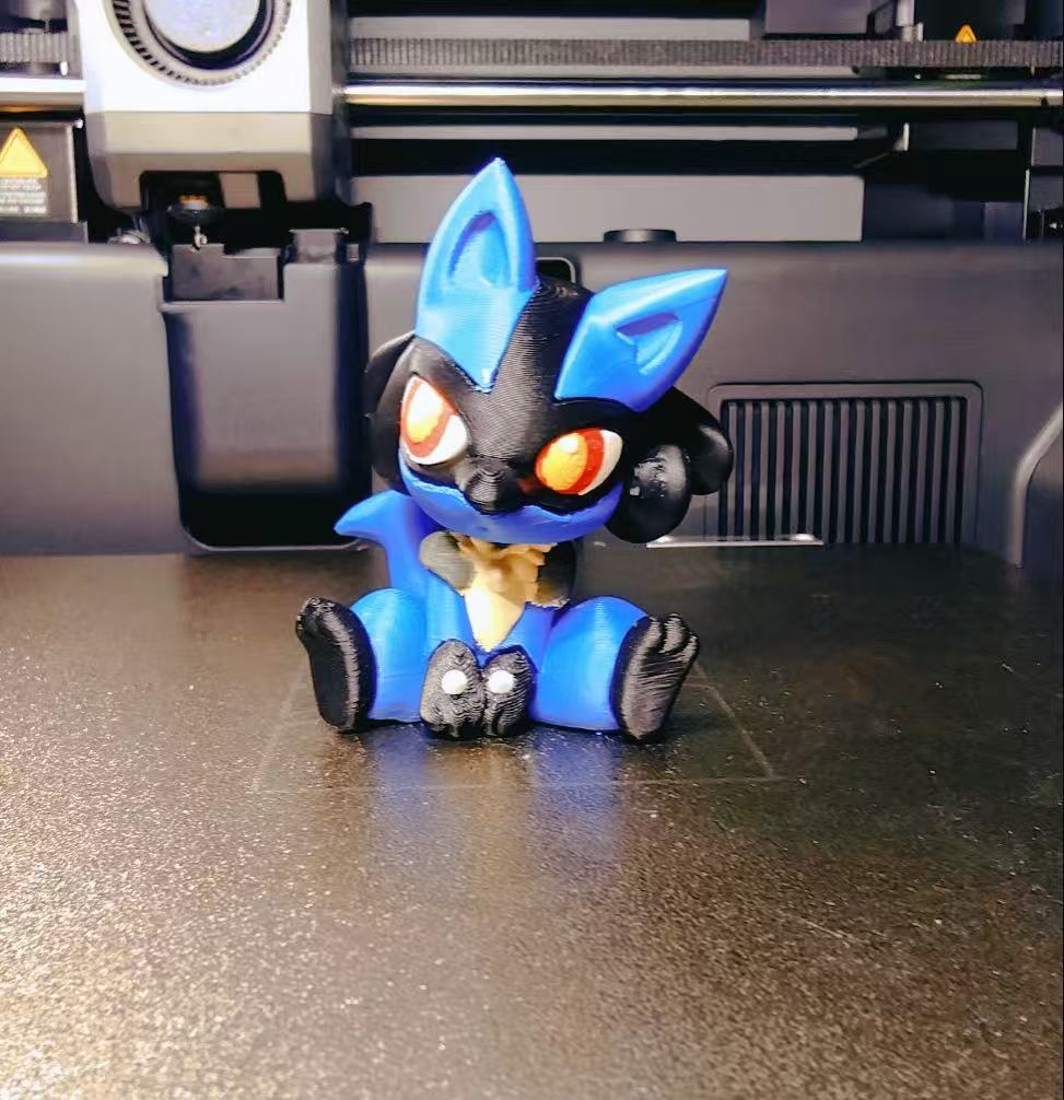 Miniatura 3 do modelo 3D 路卡利欧（ルカリオ/Lucario）