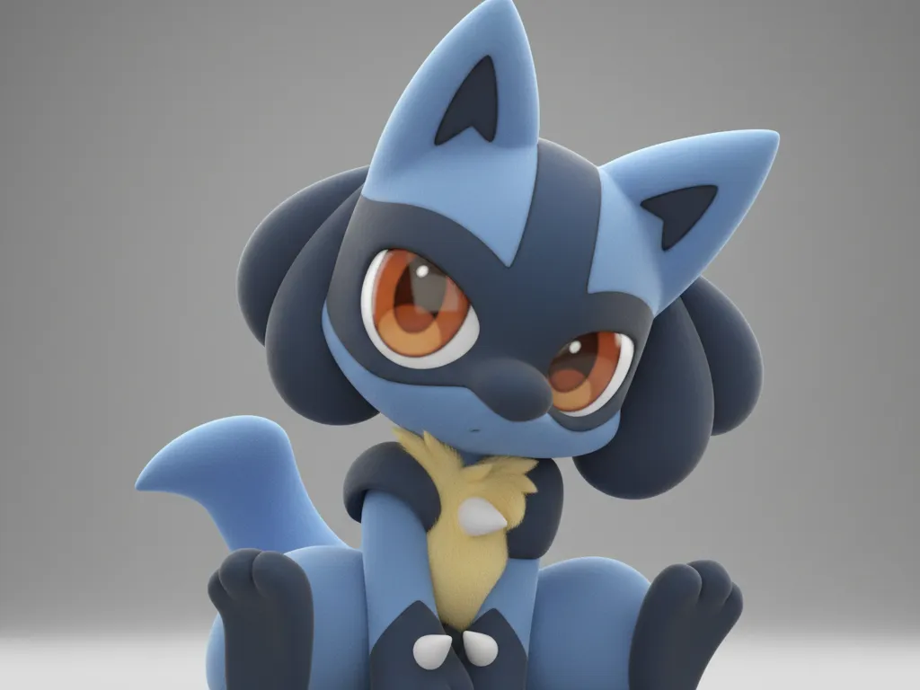 Riolu (リオル&Riolu) - Free 3D Print Model - MakerWorld