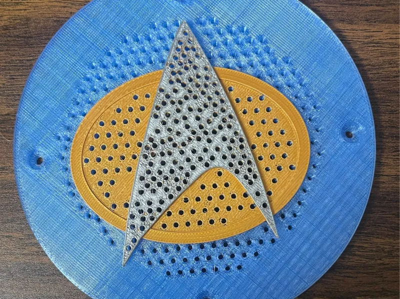 Speaker Grill For Star Trek The Next Generation