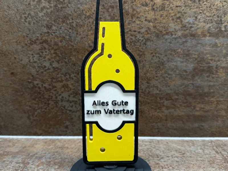 Vatertag / Männertag Bierflasche