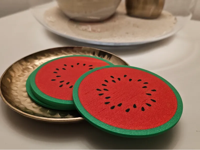 Untersetzer Wassermelone