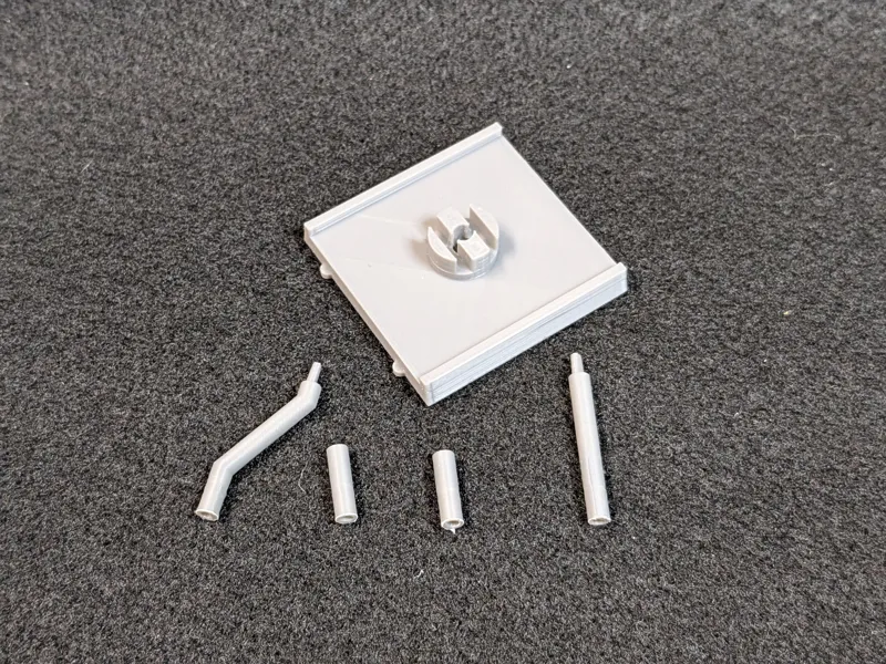 X-Wing Miniatures Game small flight base and pegs