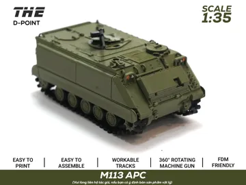 Soporte: M113 APC | 1:35 Scale | WORKABLE TRACKS — vista de referencia 4