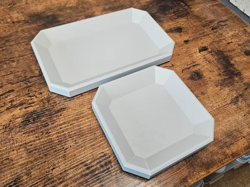 Chamfered Catch All Tray