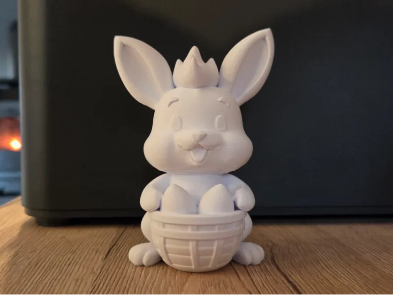 kleiner Osterhase mit Irokese