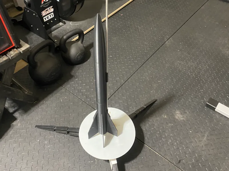 Sky Fighter Model Rocket