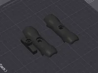 1in ball clamp - 3.5in length