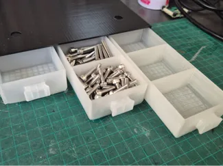 stackable drawer cabinet for screws
