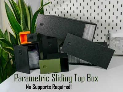 Parametric Sliding Top Box