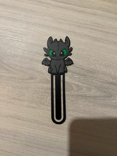 Toothless Night Fury Bookmark by JLagunaDev MakerWorld: Download Free ...